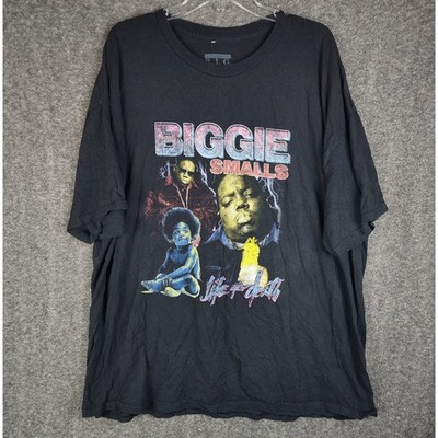 Brooklyn Mint Biggie Smalls T-Shirt Men 3XL Black Life After Death Graphic Tee