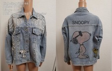 Snoopy Glitzer Jeansjacke Größe 44