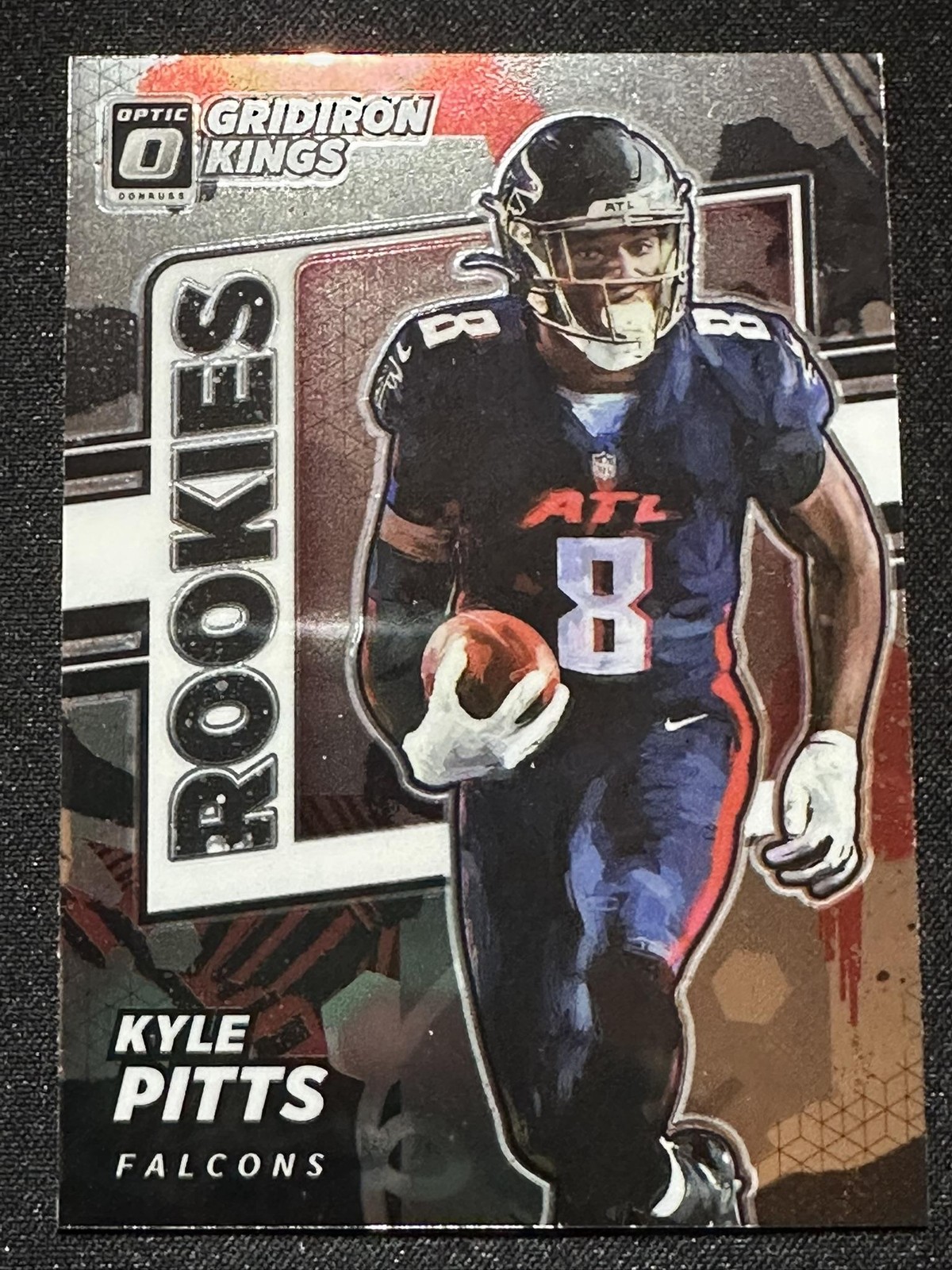2021 Panini Donruss Optic - Rookie Gridiron Kings #RGK-9 Kyle Pitts RC Falcons