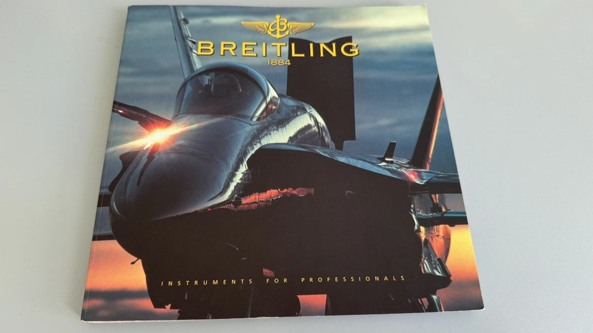 Catálogo Reloj Breitling Chronolog 1 1996/1997 Incluye Lista de Precios