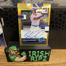 2022 Donruss Optic - Rated Rookie Signatures Greg Deichmann #RRS-GD 1/10 GOLD