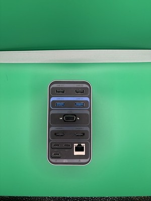 MacBook Pro Docking Station Dual Monitor with HDMI Display (No Power Adapter)