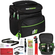 DSLR Camera Bag with accessories (also fits mirrorless cameras) Deco Gear