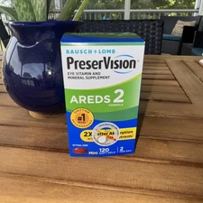 BAUSCH & LOMB PRESERVISION AREDS 2 - 120 MINI SOFT GELS EYE VITAMIN EXP 2027