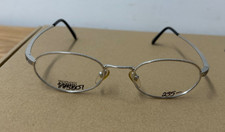 NEW VTG Gianfranco Ferre Eyeglass Frames 140 Full Rim Silver Oval Made in Italy
