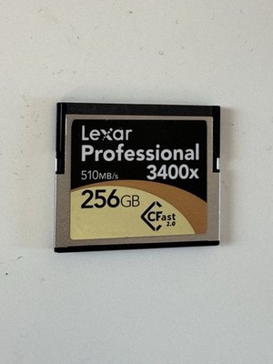 Lexar Professional 256GB 3400x - CFast 2.0 Card. FREE SHIPPING