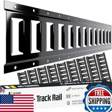 DC Cargo Mall E Track Tie Down Rail Kit 2' 10 Pack Garages, Vans, Trailers