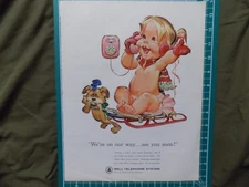 1964/1 BELL TELEPHONE SYSTEM CALL LONG DISTANCE