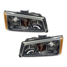 For Chevy Silverado 1500 03-04 Driver Passenger Side Replacement Headlight Set