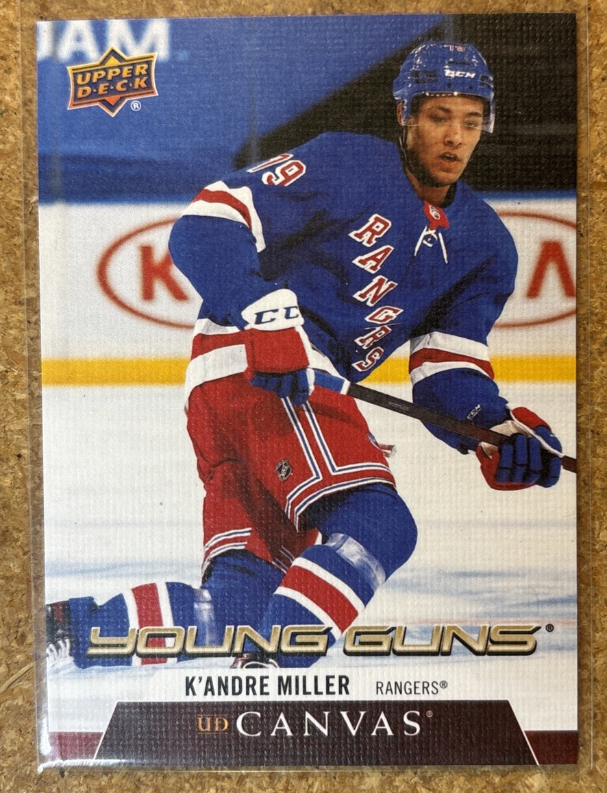 2020-21 Upper Deck UD Canvas Young Guns K’Andre Miller #C235 Rookie