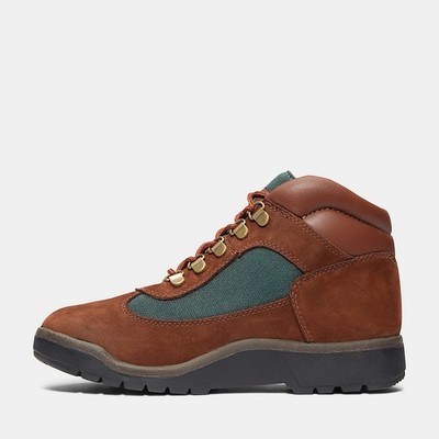 TIMBERLAND BEEF AND BROCCOLI GRADE SCHOOL FIELD BOOT LOW BOYS