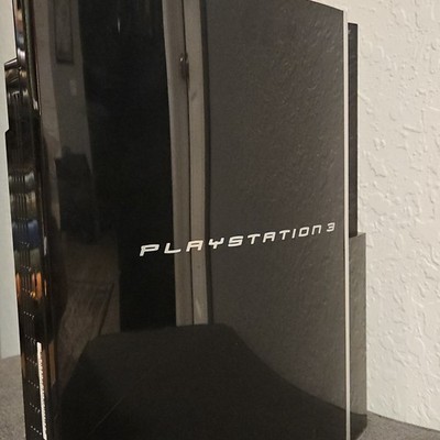 Sony PlayStation 3 PS3 Model CECHK01 Black 1080p Includes Wires - Tested Working