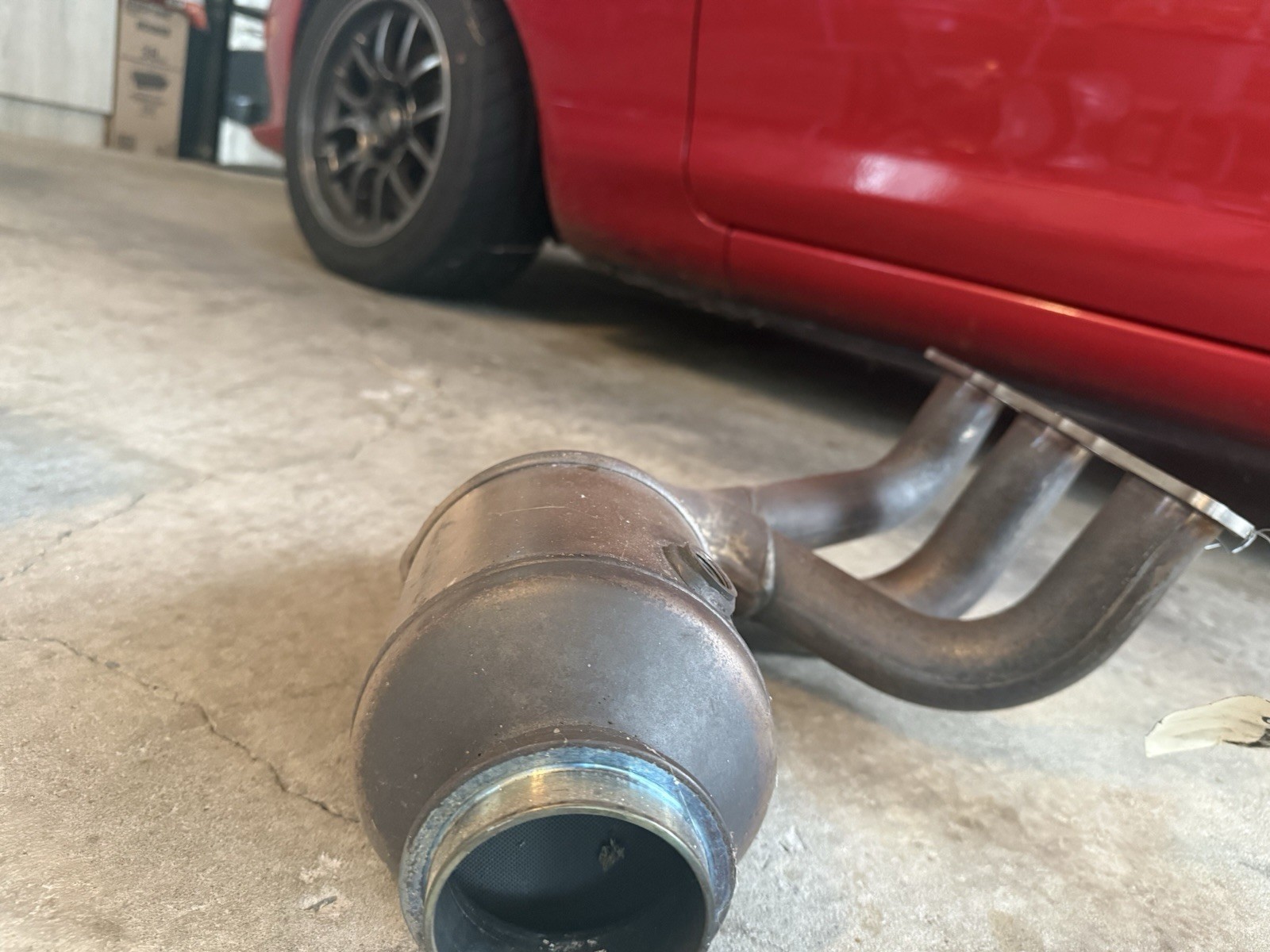 Porsche 911 GT3 Rear Right Exhaust manifold