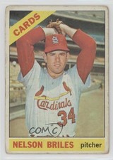 1966 Topps Nelson Briles #243 0h74