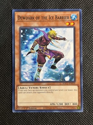 YuGiOh! - Dewdark of the Ice Barrier HAC1-EN039 Common 1st Edition Near Mint