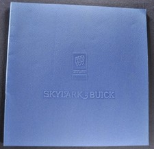 1962 Buick Skylark Large Brochure Special Hardtop Excellent Original 62