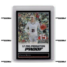 2025 Leaf NSCC The National Proof - Chloe Kitts Rookie 1/1 Black Dots