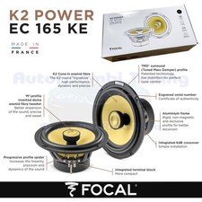 FOCAL K2 POWER EC165KE Sistema Altoparlanti Coassiali  da 165mm 160W - 80 Wrms