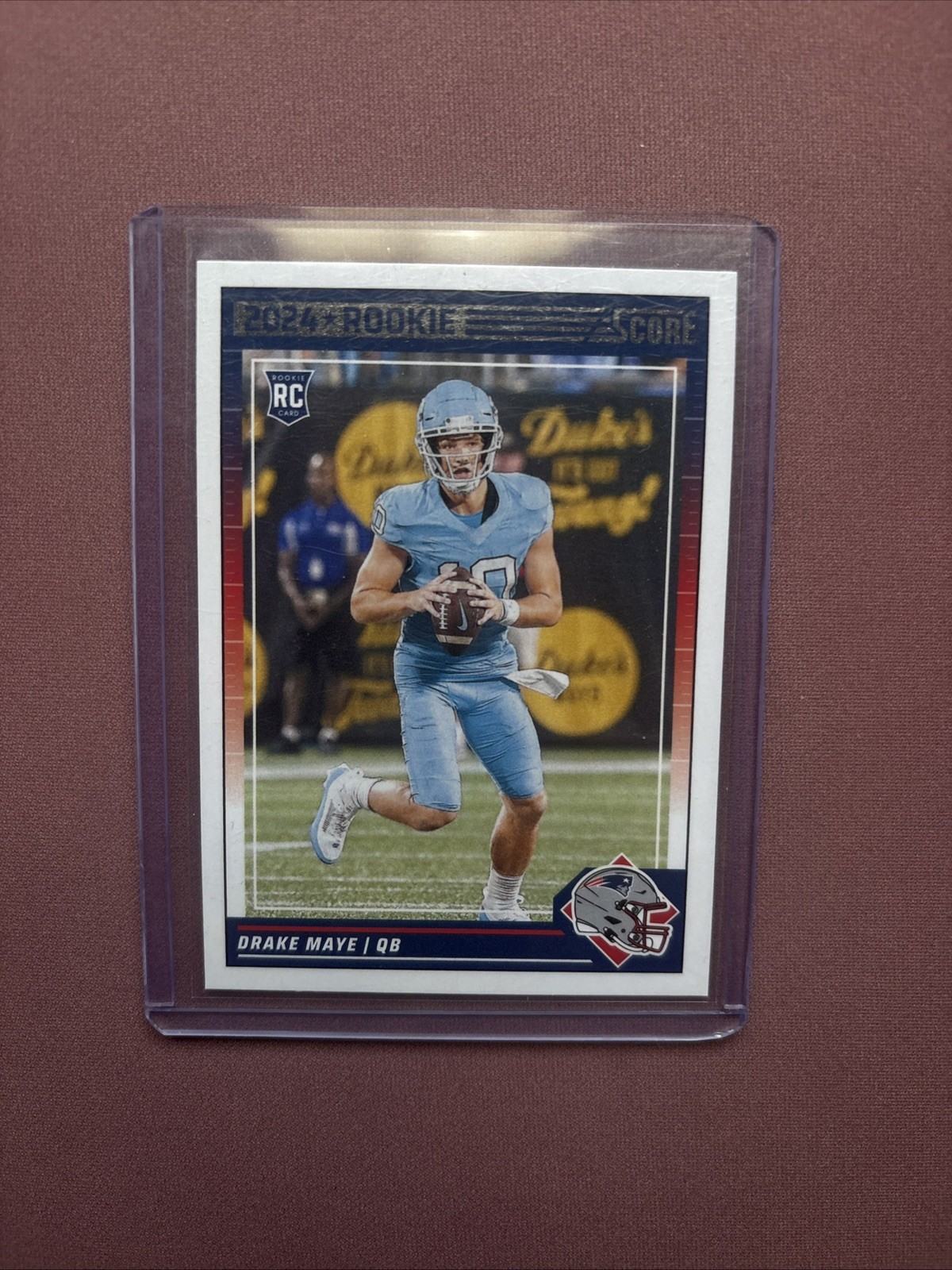 2024 Score - Rookies Drake Maye #303 Scorecard (RC)