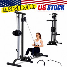 2 in 1 Rowing Cable Machine for Home Gym Resistance Compact Full Adjustable