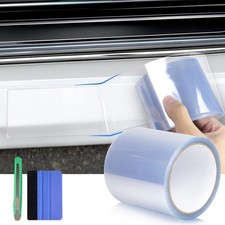 Car Door Edge Guard Protection Clear Vinyl Wrap Universal Door Sill Guard Anti-C