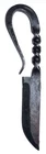 Medieval Style 8" Wrought Iron Boline Athame Ritual Knife Curved Twisted Handle