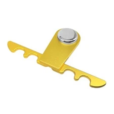 Portable Pool Stick Holder - 4-Cue Weighted Claw Holder for Billiard Golden