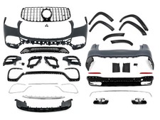 Bodykit für Mercedes GLS X167 19-24 Stoßstange Kühlergrill Radkästen Endrohre Bodykit für Mercedes GLS X167 19-24 Stoßstange Kühlergrill Radkästen Endrohre
