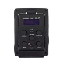 Pr��ampli guitare acoustique 4 bandes EQ avec accordeur chromatique et sortie di