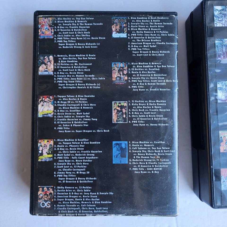 PWG Anthology Volume Five DVD Super Dragon El Generico Steen Davey Richards OOP - Image 3 of 4