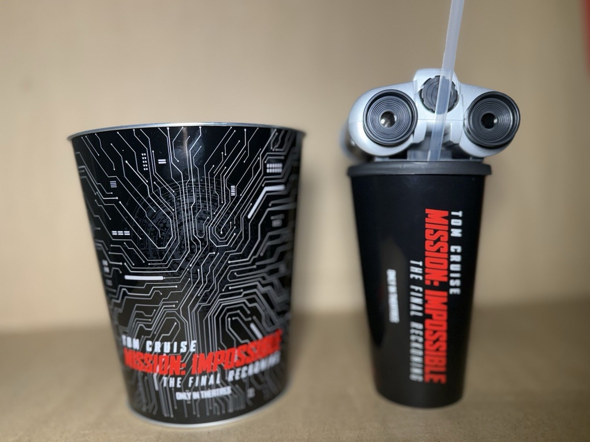 トイガン Mission Impossible Popcorn Case The 'Mission: Impossible' Popcorn Bucket Requires a Key for