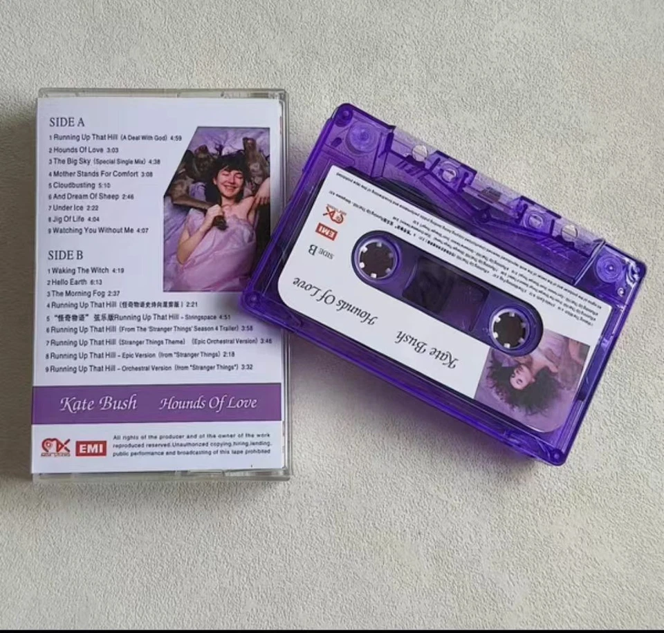 Tape Kate Bush Hounds of Love Retro Album music tape Sealed Cassettes NEW - Image 3 of 3