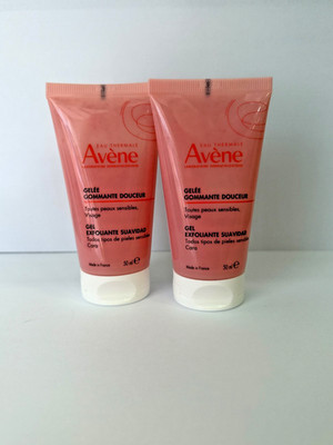 2 x Avene Gel Exfoliante Suave Rostro Piel Sensible 100 ml Total