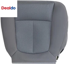 Driver Side Bottom Lower Replacement Cloth Seat Cover Steel Gray Compatible with