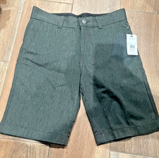 SIZE 26 Volcom Boys' V Monty Short 17 Charcoal Heather Chino Shorts grey