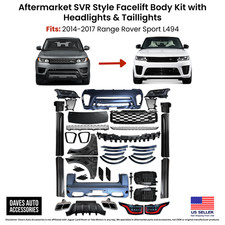 Range Rover Sport L494 Svr Body Kit Front Rear Lights 2014-2017 Range Rover Sport L494 Svr Body Kit Front Rear Lights 2014-2017