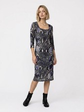 JUST CAVALLI DRESSY DRESS VALENTINO STYLE IT 48/XL12