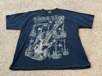 Long Live Rock N Role Black Graphic T Shirt Adult XL Band
