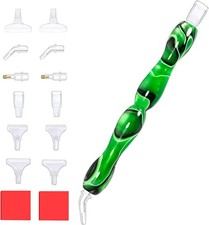 Praise V Do Diamond Painting Art Drill Pen 17 cm x 8.5 x 1.5 cm, X Green