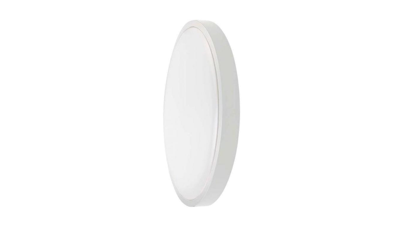 36W 3820lm 6500K LED Ceiling Light IP44 Round fi350 Milk 76231