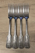 Guy Degrenne Filets Dinner Forks Lot Of 4 Nice Rare