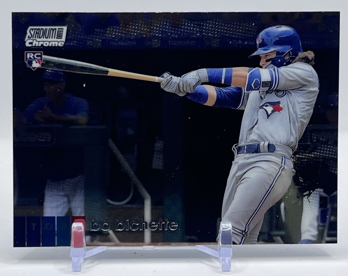 2020 Topps Stadium Club Chrome Bo Bichette RC Toronto Blue Jays #112