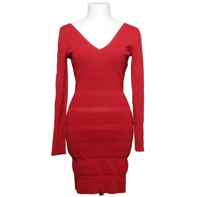 Mango Basics, Kleid, Größe: S, Rot, Sonstiges, Rippenstrick, Damen #Ple
