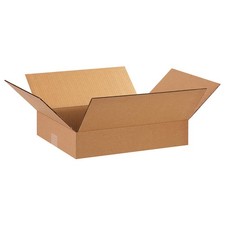 GRAINGER APPROVED 55VH12 PK 25 Shipping Box,15x12x3 in 55VH12