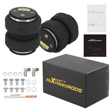 2pcs Rear L/R 2500 lb Heavy Duty Air Suspension Spring Bag For Ford Super Duty