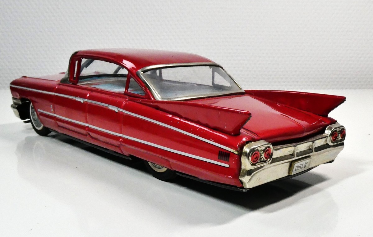 RARE Yonezawa (Japan) # 1960's CADILLAC 4-door Hardtop with RARE Yonezawa (Japan) # 1960's CADILLAC 4-door Hardtop with