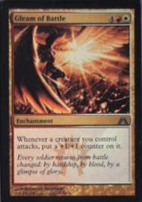 Gleam of Battle - Dragon's Maze: #73, Magic: The Gathering Nm R147