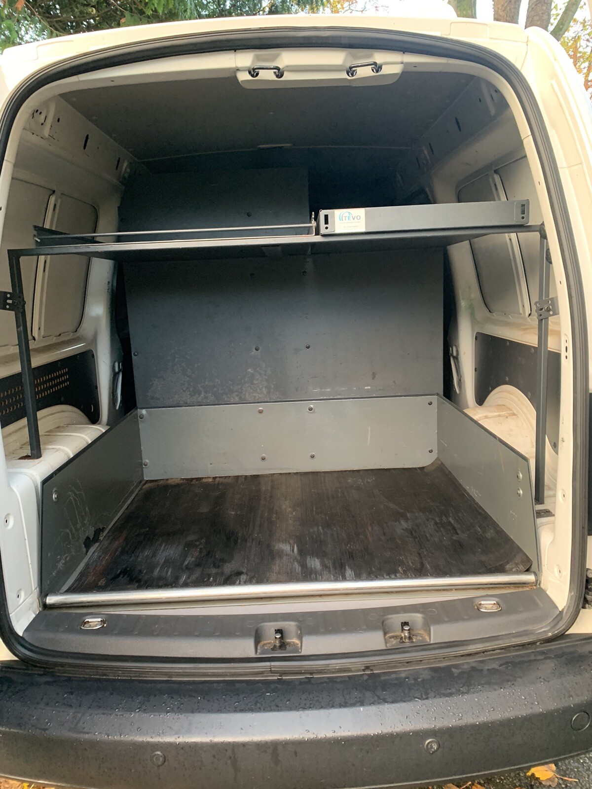 TEVO CUSTOM VW CADDY VAN RACKING SHELVING DRAWERS DRAWS eBay