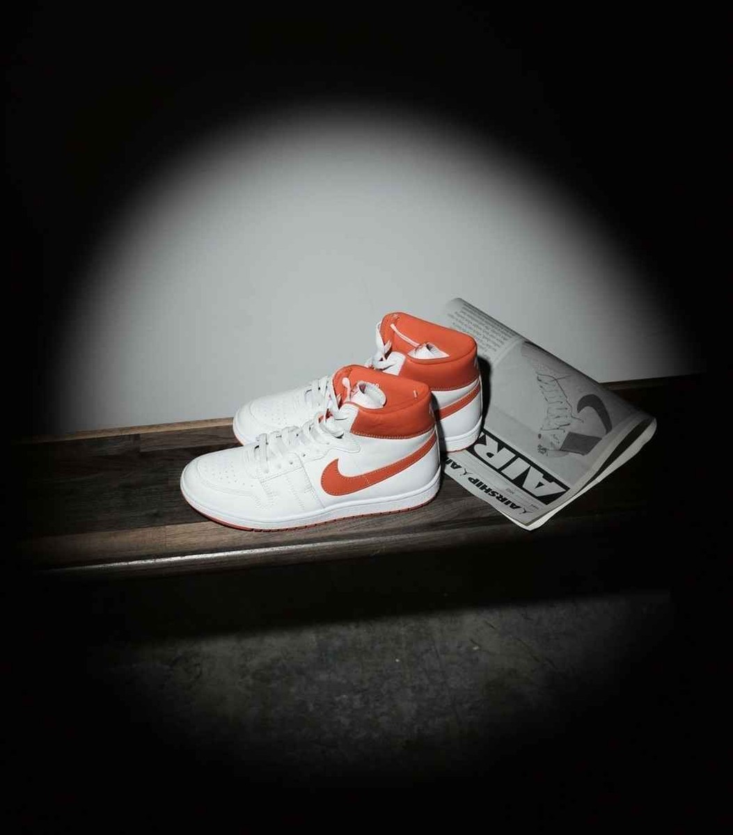 その他 NIKE AIR SHIP 27cm Nike Jordan Air Ship Mens Fashion Trainers in White Yellow