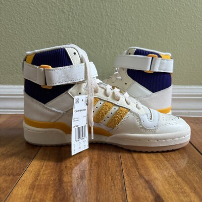 Adidas Forum 84 High Lakers GX9054 Men's Size 8 | eBay